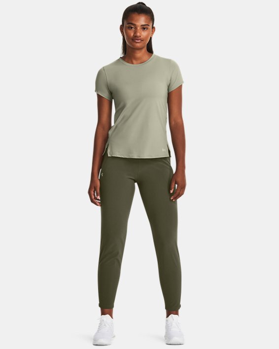 Women's UA Iso-Chill Laser T-Shirt in Green image number 2